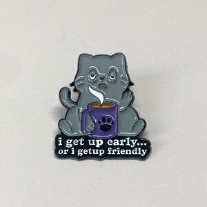 3/$15 New Silly Cat Pin